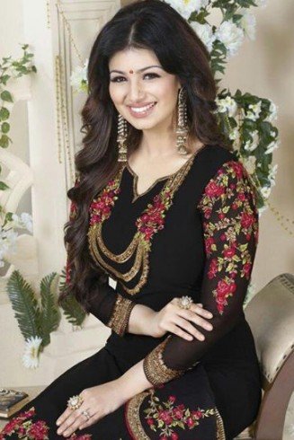 Black Embellished Indian Designer Suit Wedding Salwar Kameez