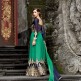 1308 BLUE AND GREEN BELA DESIGNER ANARKALI SUIT