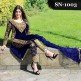 STUNNING VELVET WINTER WEAR EMBROIDERED GOLD BORDER SUIT ( IN STOCK TODAY  )
