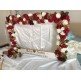 Stunning Wedding Selfie Board with flowers . Guaranteed to make your big day special.