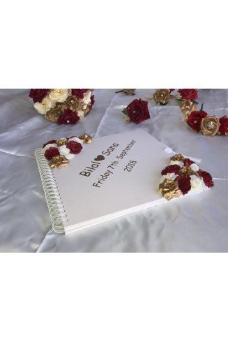 Modern Style Guest Book for weddings 