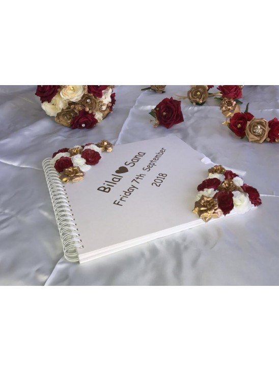 Modern Style Guest Book for weddings