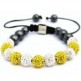 NEW MULTI-COLOURED CRYSTAL SWAROVSKI BALL BRACELET (17 DIFFFERENT COLOURS To choose from)