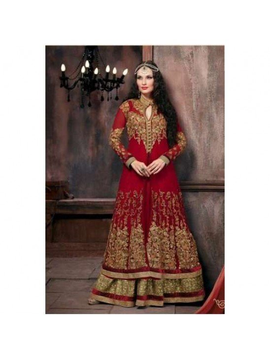 RED INDIAN BRIDAL DRESS