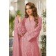 Rose Tan Dusty Pink Pakistani Designer Organza Suit