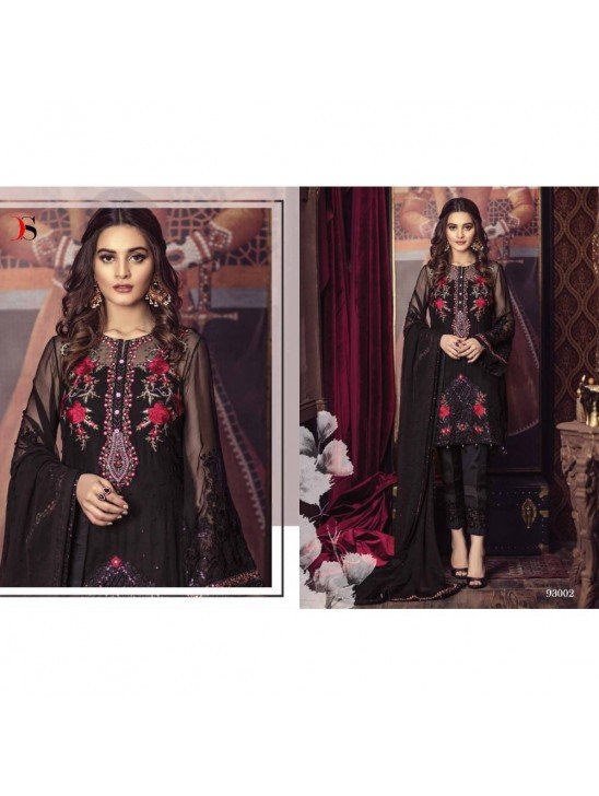 93002 BLACK DEEPSY GULBANO PAKISTANI PARTY WEAR SALWAR SUIT