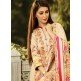 ZEA-D03 ESHA AISHA D03 CREAM BEIGE UNSTITCHED PAKISTANI POLY WOOL SHAWL SUIT