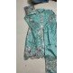 Turquoise Embroidered Frock Party Wear Indian Suit