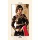 ZGS9012 BLACK GLOSSY SIMAR HEAVY EMBROIDERED AYESHA TAKAI ANARKALI STYLE GOWN