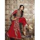 RED GLOSSY DRESS MALAIKA ARORA WEDDING WEAR