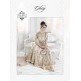 7209 LIGHT GOLD ORGINIAL GLOSSY SAPPHIRE WEDDING WEAR DESIGNER DRESS