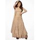 Gold CREAM Priyanka Chopra HEROINE Lime Light Designer Dress