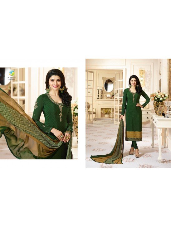 Green Dress Party Suit Indian Salwar Kameez