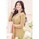 59001 BEIGE LAVINA SEMI-STITCHED EMBROIDERED AYESHA TAKIA SALWAR SUIT