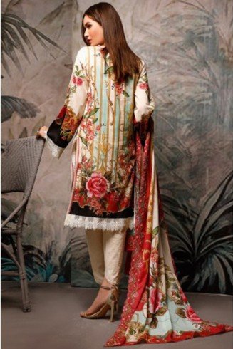 Cream Classical Pakistani Salwar Suit For Festival