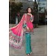 MARIA B PINK AND TURQUOISE PAKISTANI STYLE READY MADE SUIT