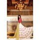 4037 PINK AND WHITE MARIA B PAKISTANI STYLE LEHNGA