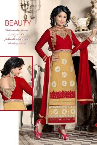 RED INDIAN BOLLYWOOD WEDDING STYLE PALAZZO SUIT