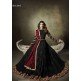 Stunning Black Lycra Maxi Gown Anarkali Suit