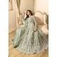 EID DRESS COLLECTION: NILE GREEN EMBELLISHED ANARKALI SUIT