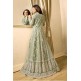 NILE GREEN INDIAN BRIDESMAID DRESS WEDDING GOWN