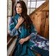 Teal Summer Lawn Suit Pakistani Ladies Salwar Kameez