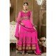 DARK PINK SHABANA BY SAINX DESIGNER WEAR ANARKALI