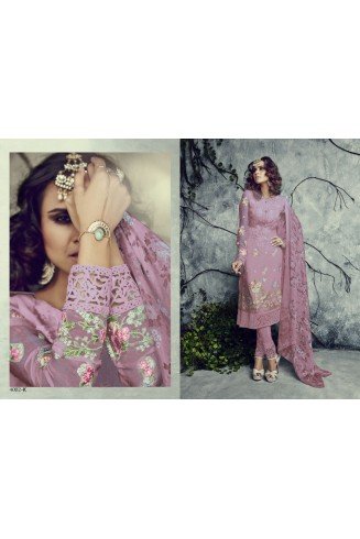 Blush Pink Salwar Suit Maria B Summer wear
