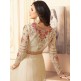 SA-106 BEIGE SAJJAN ALAAMIN PUNJABI STYLE ANARKALI OUTFIT