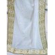 White Women Winter Shawl Pakistani Velvet Shawls