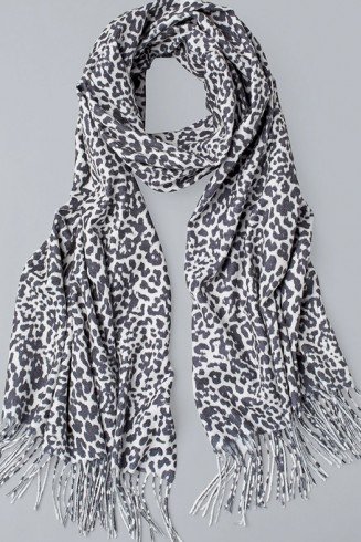 ANIMAL PRINT SCARF