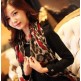 Women Soft Animal Leopard Print Chiffon Shawl Scarf