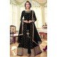 BLACK INDIAN PAKISTANI EVENING PARTY WEAR DRESS