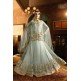 S-62 SEA BLUE SYBELLA ANGELLIQUE WEDDING WEAR DRESS