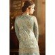 S-62 SEA BLUE SYBELLA ANGELLIQUE WEDDING WEAR DRESS