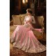 S-65 BABY PINK SYBELLA ANGELLIQUE WEDDING WEAR DRESS