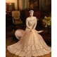 S-67 PEACH SYBELLA ANGELLIQUE WEDDING WEAR DRESS