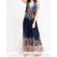 Gorgeous Denim Bolero Maxi Ready Made Dress