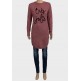 Blush Slogan Ladies Jumper Dress