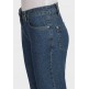 Ladies Designer Straight Cut 5-Pocket Denim Jeans