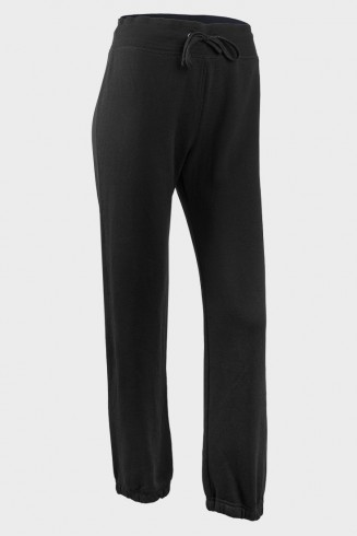 Black Ladies Designer Jogging Pants