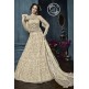 22003-D BEIGE ZOYA CELEBRITY HEAVY EMBROIDERED INDIAN BRIDAL WEDDING LEHENGA