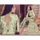 18006 SEA GREEN ZOYA EMERAID WEDDING WEAR LEHENGA