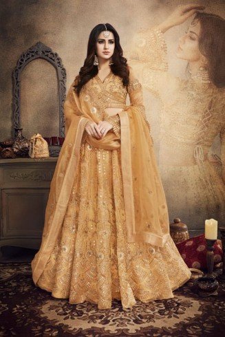 Princess Style Magnificent Designer Wedding Lehengas