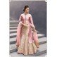 Rose Pink Sequin Party Wear Lehenga