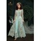 SKY BLUE INDIAN DESIGNER WEDDING AND BRIDAL GOWN