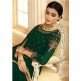 DARK GREEN INDIAN PAKISTANI WEDDING DRESS