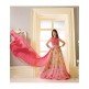 Pink Floral Dress Evening Gown Anarkali Suit