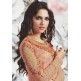 Peach Dress Party Salwar Suit Indian Outfit