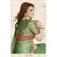 ZKH16358 Light Green Kasheesh Sheesha Designer Saree